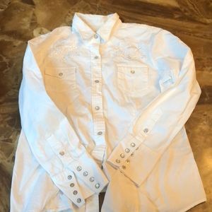 Embroidered Western shirt
